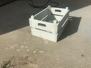 Painted Veg Crates